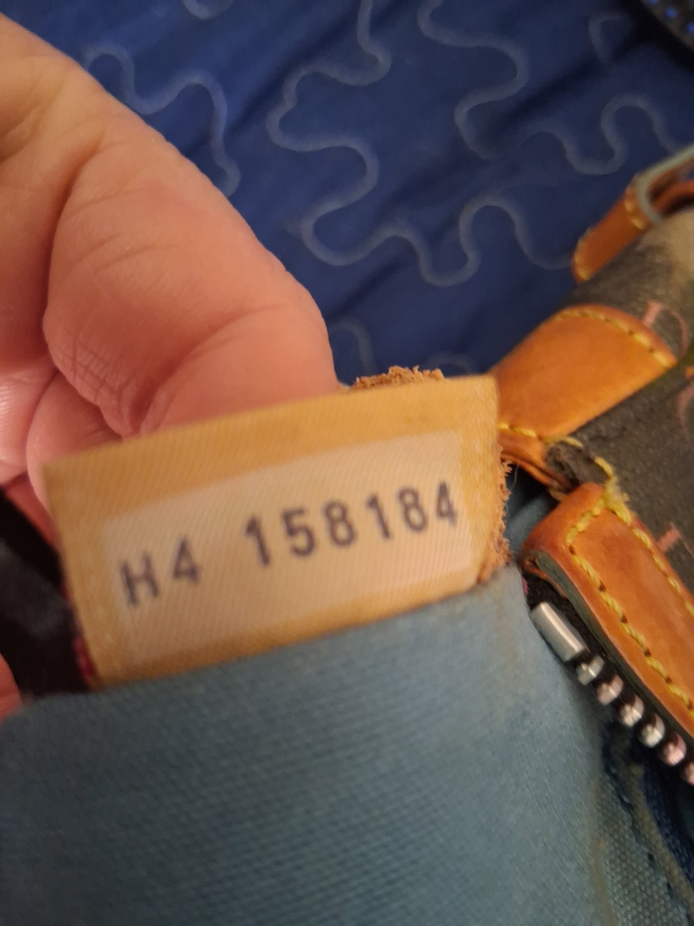 Dooney & Bourke Black Monogram Shoulder Bag with Tan Trim - Picture 13 of 16